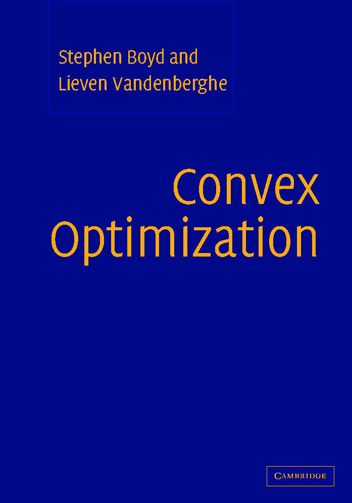 Convex Optimization